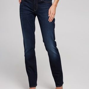 Calvin Klein Straight Mid Rise Jeans Dark Wash 8